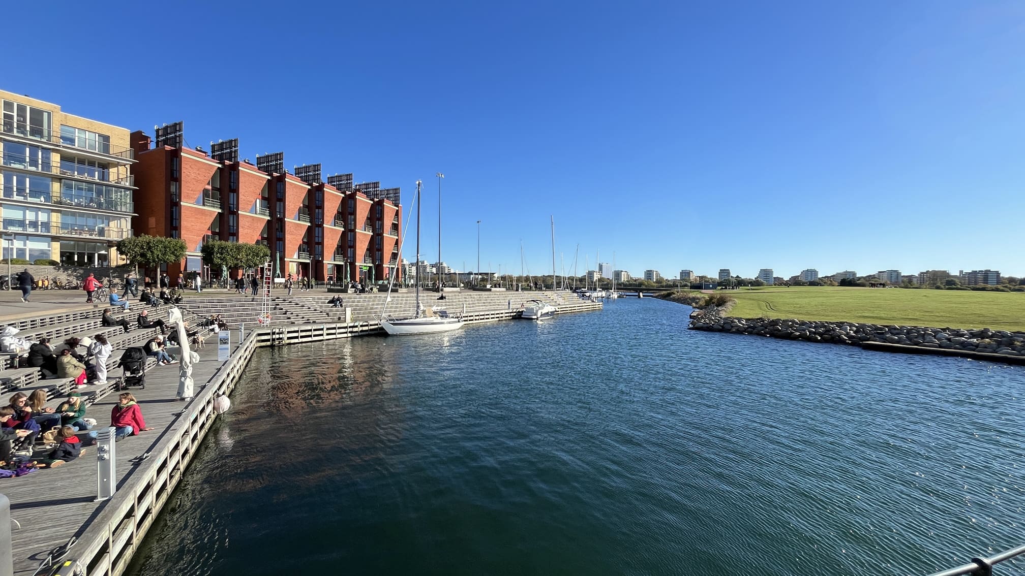 Promenade Malmö 濱海步道及附近店家