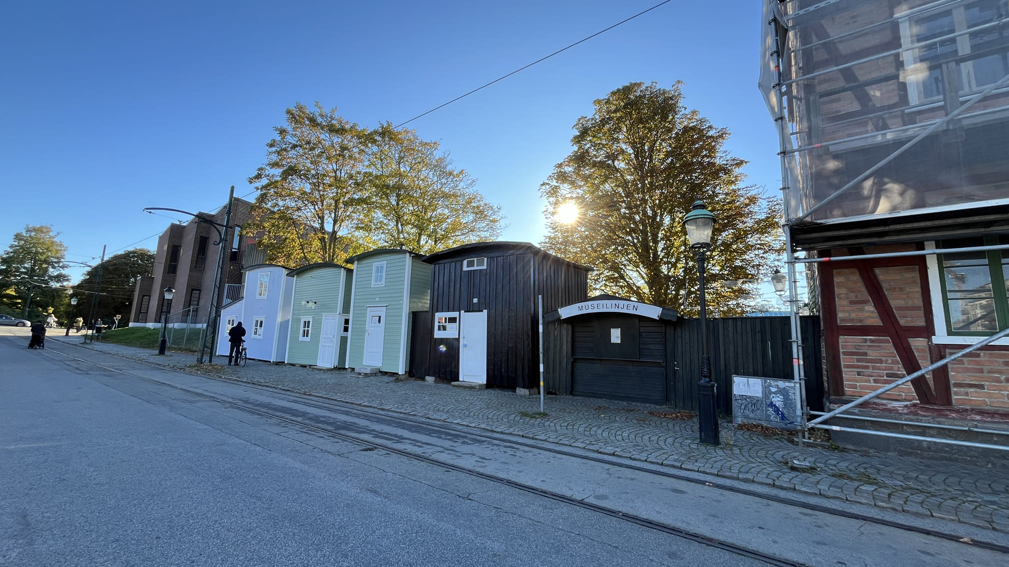 馬爾默博物館電車會經過的地方（都沒營業）